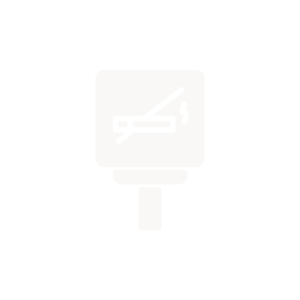 No smoking sign on black background.