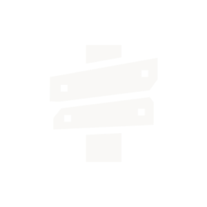Abstract signpost icon on black background.