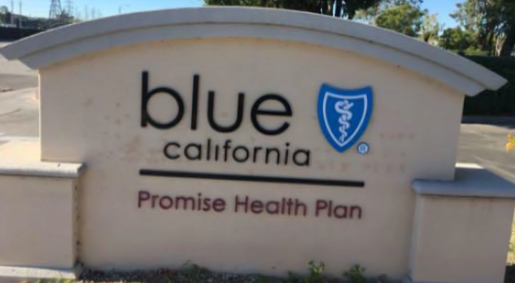 Sign for Blue California Promise Health Plan.